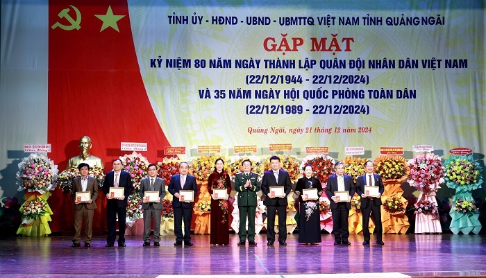 Quang Ngai marks 80th founding anniversary of the Vietnam People's Army