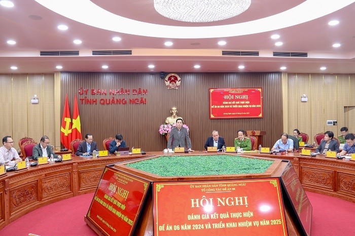 Evaluating Project 06 in Quang Ngai province in 2024